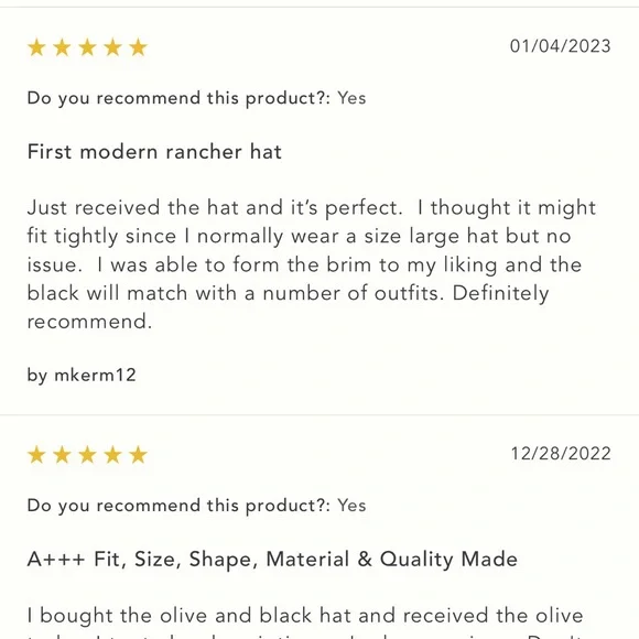 Nwt anthropologie modern rancher cowboy hat - Picture 9 of 10